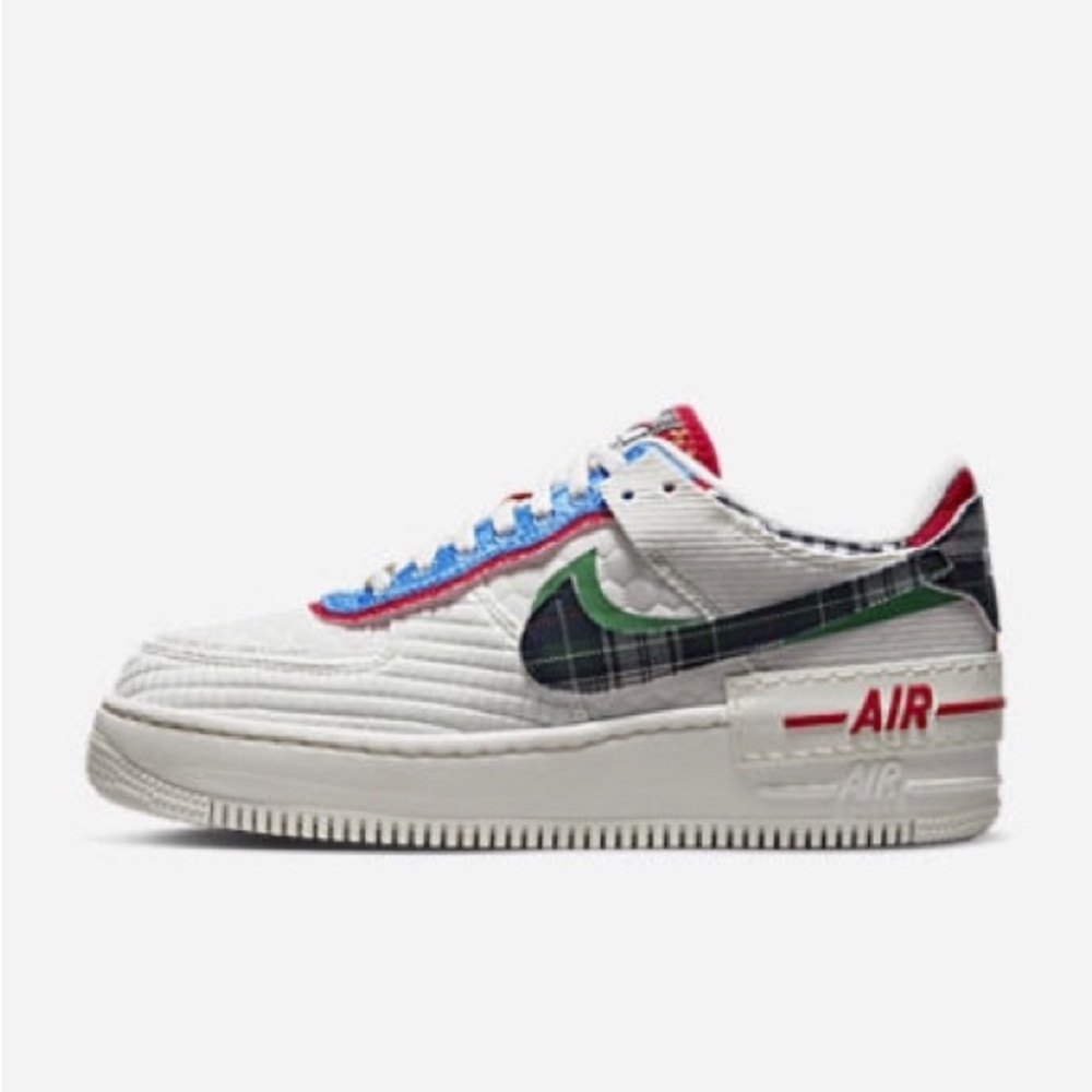 NIKE WMNS AIR FORCE 1 SHADOW 'MULTI-MATERIAL'